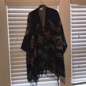 Reversible poncho